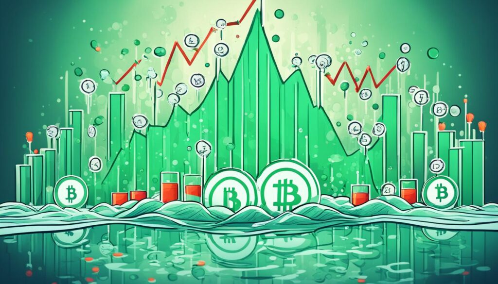 Volume de negociação e liquidez de criptomoedas