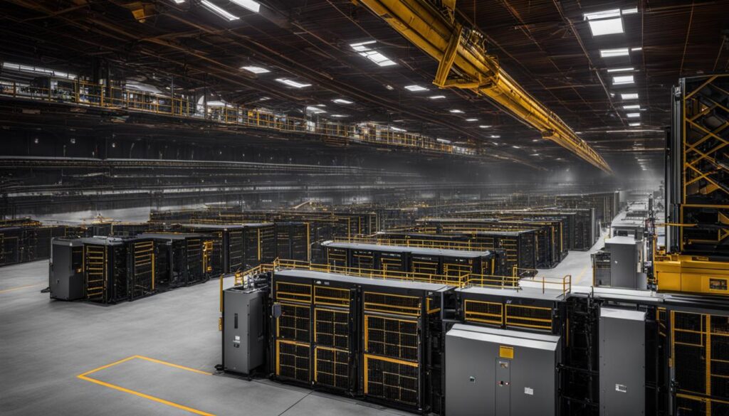 equipamentos de mineração