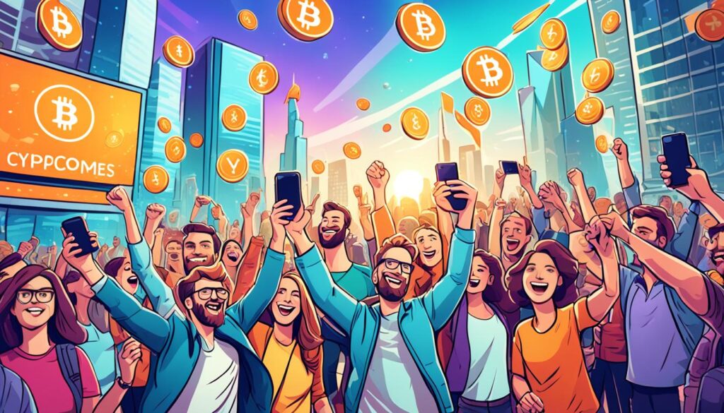 adoção em massa de criptomoedas adoção em massa de criptomoedas