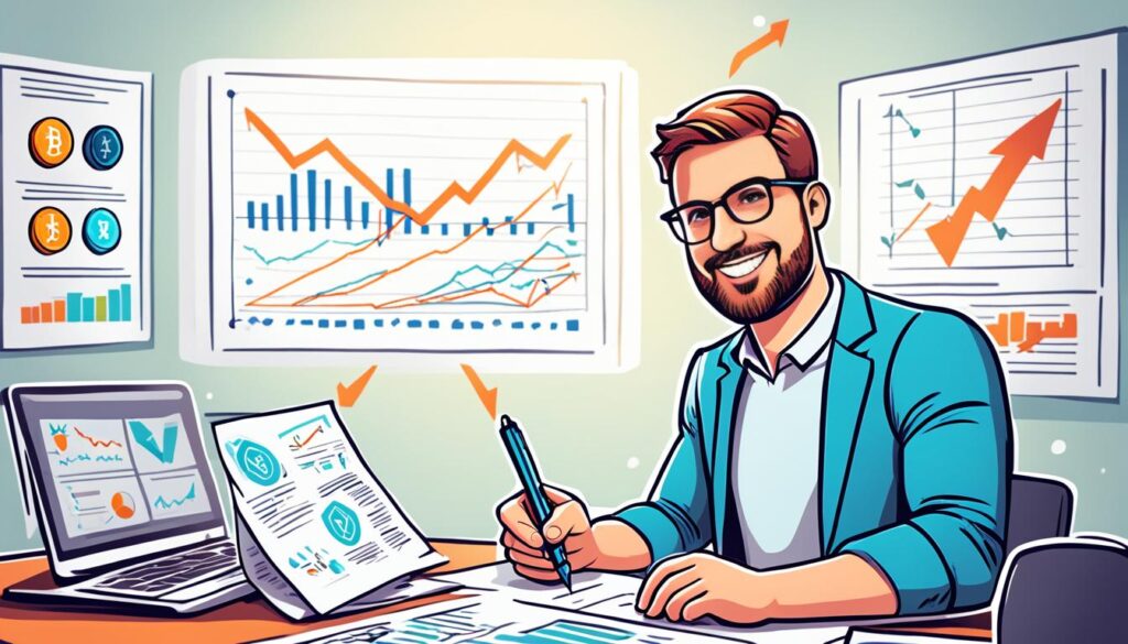 definição de metas para investimento em criptomoedas