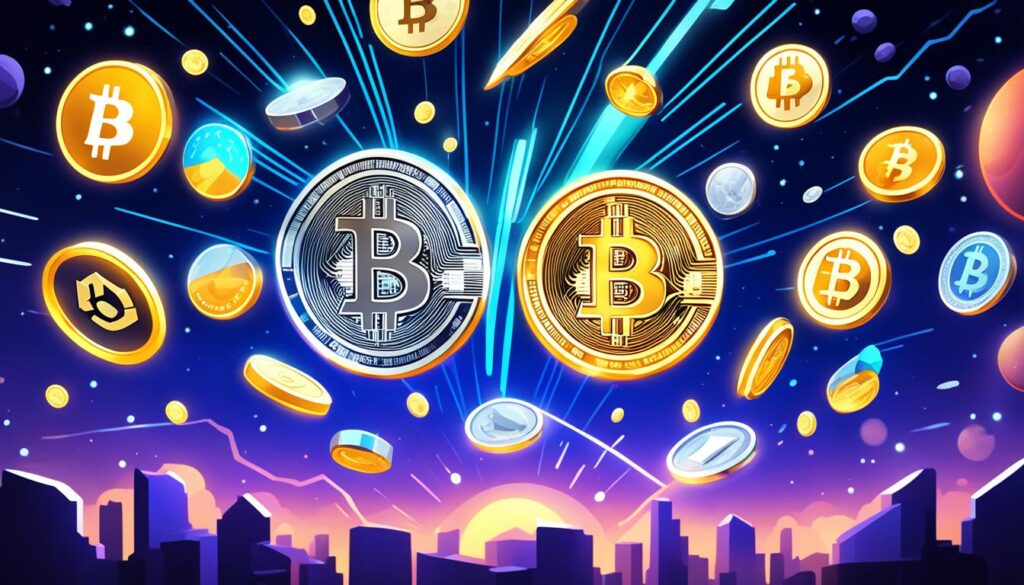 potenciais recompensas do investimento em criptomoedas